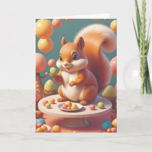 Squirrel's Sweet Soiree Karte