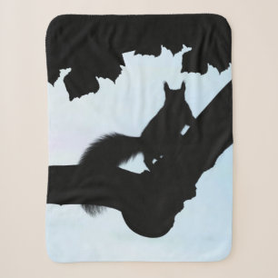 Squirrely Blues Sherpadecke