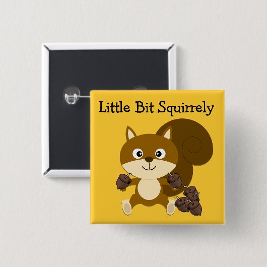 Squirrely Button (Vorne & Hinten)