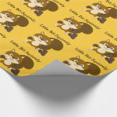 Squirrely Geschenkpapier (Ecke)