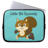 Squirrely Laptopschutzhülle (Vorderseite)