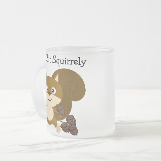 Squirrely Mattglastasse (Vorderseite Links)