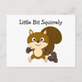 Squirrely Postkarte (Vorderseite)