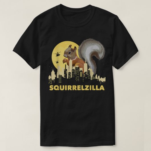 Squirrelzilla - Eichhörnchen Whisperer Eichhörnche T-Shirt (Design vorne)
