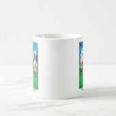 Squirtgun Kämpfe auf der Molkerei-Tasse Kaffeetasse (Mittel)