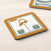 Squirty squid getränkeuntersetzer (Linke Seite)