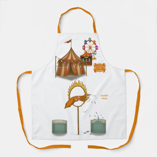 Squirty squid schürze (Vorderseite)