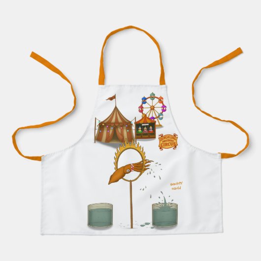 Squirty squid schürze (Vorderseite)