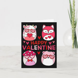 Squish Squad Glückliche Valentinsgeschenke für Kin Karte
