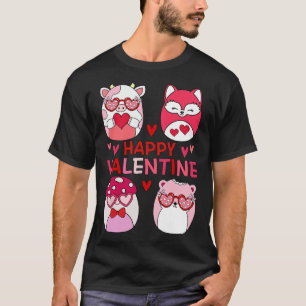 Squish Squad Glückliche Valentinsgeschenke für Kin T-Shirt