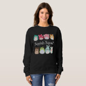 Squish Squad Team Pastel Große Geschenke Niedlich Sweatshirt (Vorne ganz)