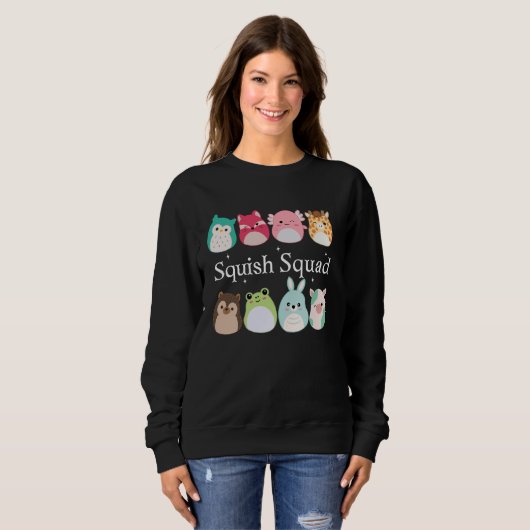 Squish Squad Team Pastel Große Geschenke Niedlich  Sweatshirt (Vorne ganz)