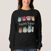 Squish Squad Team Pastel Große Geschenke Niedlich  Sweatshirt (Vorderseite)