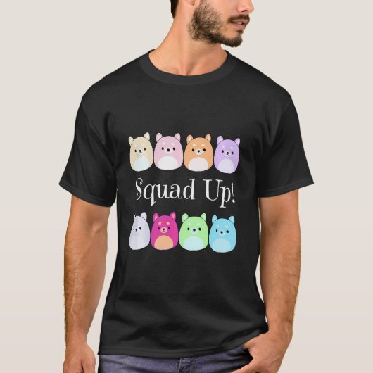 Squish Squad up gestopfte tierische Plüschmaus Col T-Shirt (Vorderseite)