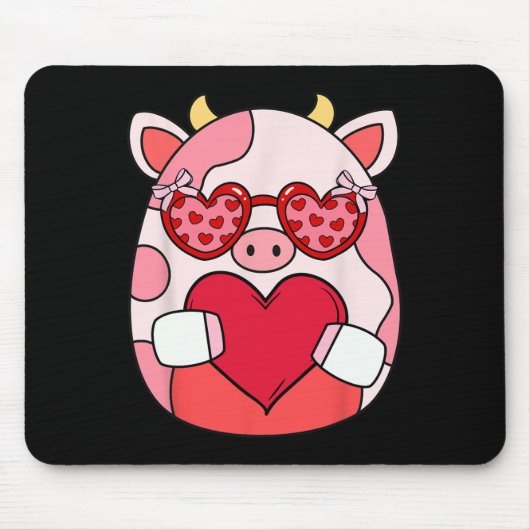 Squish Squad Valentinsgeschenke für Kinder Frau Ni Mousepad (Vorne)