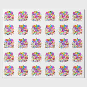 Squish Squad Virale Squishies Popcorn Butter Klöße Geschenkpapier