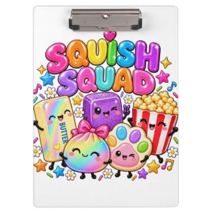 Squish Squad Virale Squishies Popcorn Butter Klöße Klemmbrett