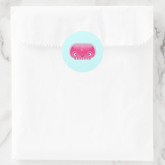 Squishies Pink Bloop Stickers (Tasche)