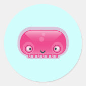 Squishies Pink Bloop Stickers (Vorderseite)