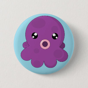 Squishy der Tintenfisch Button