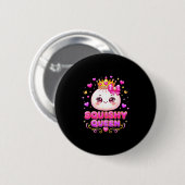 Squishy Königin Klöße kawaii Pastell Anime Button (Vorne & Hinten)