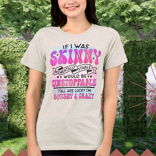 Squishy und Crazy Tri-Blend Shirt