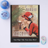 Squisito Cioccolato Italienische Schokolade Frauen Flyer (Einzeln)