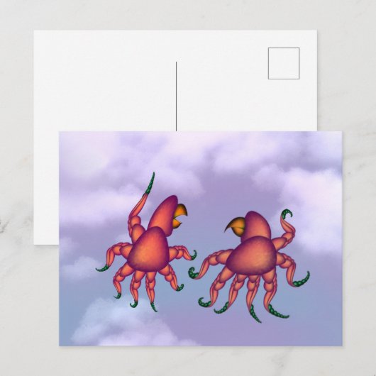 Sqwabble Postkarte (Vorne/Hinten)