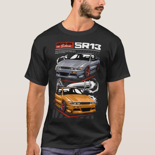 Sr13 Nissan Silvia T-Shirt (Vorderseite)