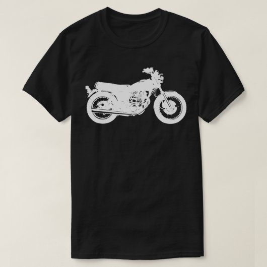 SR500 White T-Shirt (Design vorne)