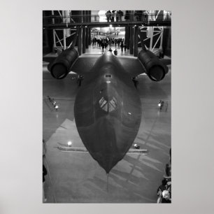 SR71 B&W POSTER