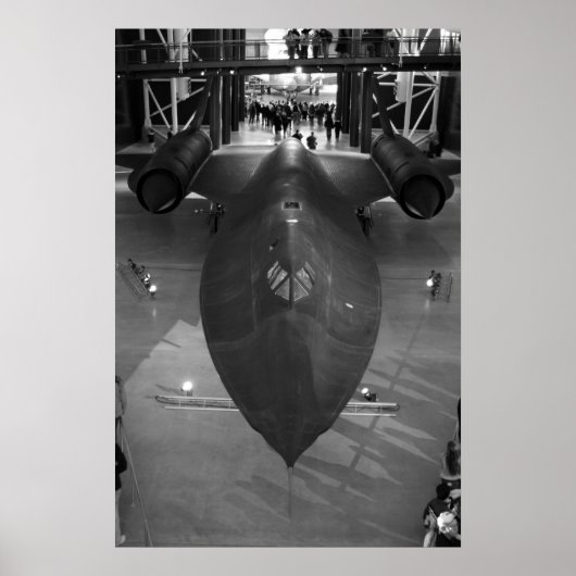 SR71 B&W POSTER (Vorne)
