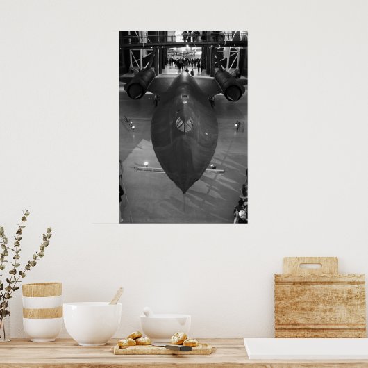 SR71 B&W POSTER (Küche)