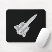 SR71 Blackbird Mousepad (Mit Mouse)