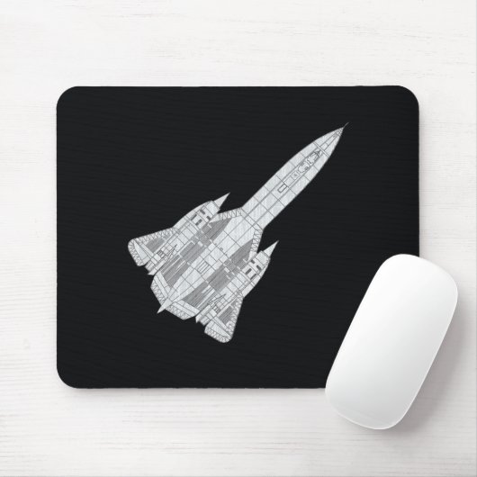 SR71 Blackbird Mousepad (Mit Mouse)