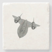 SR71 Blackbird Steinuntersetzer (Vorderseite)