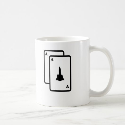 SR-71-AA Spielkarte-Kaffee-Tasse Kaffeetasse (Rechts)