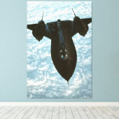 SR-71 BLACKBIRD 40x60 Leinwanddruck (Insitu (Holzboden))