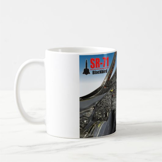 SR-71 BLACKBIRD COCKPIT KAFFEETASSE (Links)