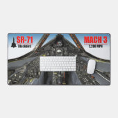 SR-71 BLACKBIRD COCKPIT SCHREIBTISCHUNTERLAGE (Tastatur & Maus)