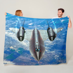 SR-71 BLACKBIRD FLEECEDECKE