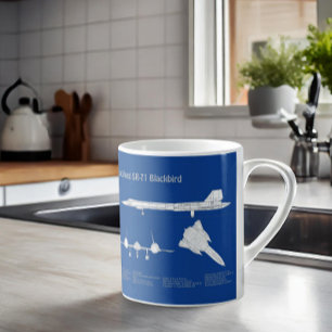 SR-71 Blackbird - Flugzeugkonzepte ABD Kaffeetasse
