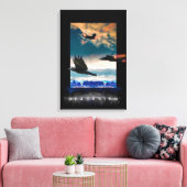 SR-71 Blackbird HIGH RANGERS Canvas Print Leinwanddruck (Insitu (Wohnzimmer))