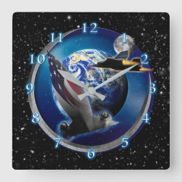 SR-71 BLACKBIRD HIGH RANGERS QUADRATISCHE WANDUHR