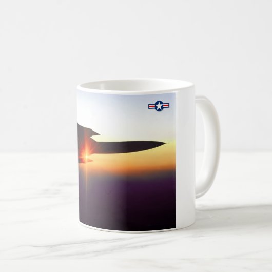 SR-71 BLACKBIRD KAFFEETASSE (VorderseiteRechts)