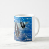 SR-71 BLACKBIRD KAFFEETASSE (VorderseiteRechts)