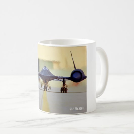 SR-71 BLACKBIRD KAFFEETASSE (VorderseiteRechts)