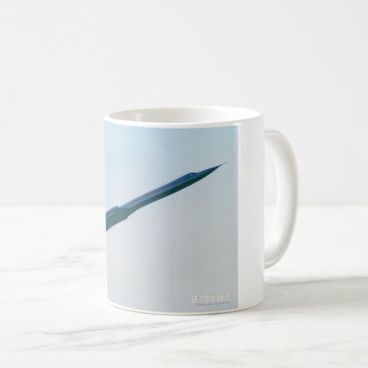 SR-71 BLACKBIRD KAFFEETASSE (VorderseiteRechts)