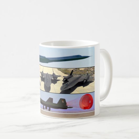 SR-71 BLACKBIRD KAFFEETASSE (VorderseiteRechts)