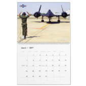 SR-71 BLACKBIRD KALENDER (Mär 2027)